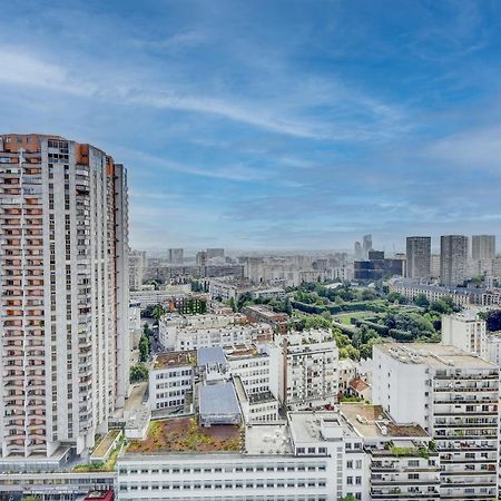 Appartement Place D'Italie Superbe Vue Paris Exterior foto