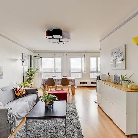 Appartement Place D'Italie Superbe Vue Paris Exterior foto