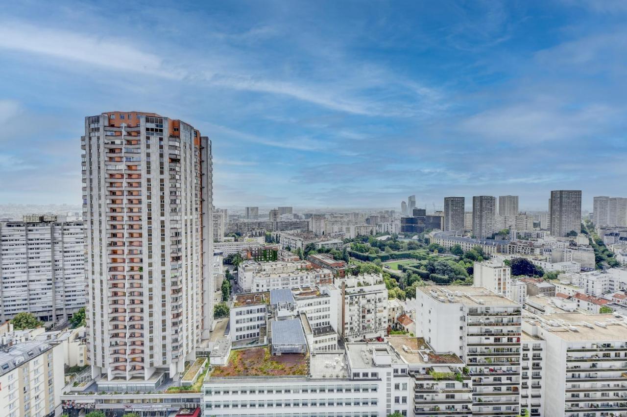 Appartement Place D'Italie Superbe Vue Paris Exterior foto